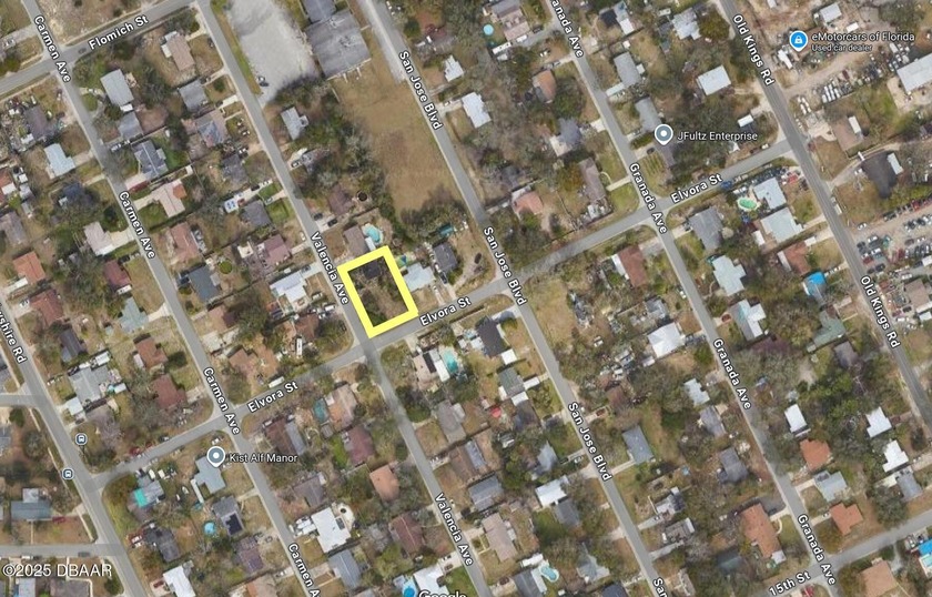 PRICED TO SELL! 65ft wide x104ft deep CORNER LOT. Flood zone X - Beach Lot for sale in Holly Hill, Florida on Beachhouse.com