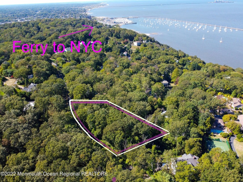 Incredible opportunity to build your dream home in the hills of - Beach Lot for sale in Atlantic Highlands, New Jersey on Beachhouse.com