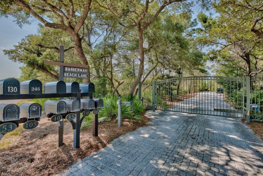 The only lot available in Bannerman Beach, a small gated gulf - Beach Lot for sale in Santa Rosa Beach, Florida on Beachhouse.com