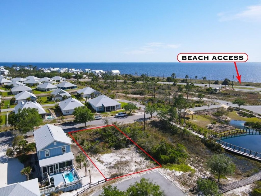 Beautiful building site in Fisherman's Village North of Windmark - Beach Lot for sale in Port St Joe, Florida on Beachhouse.com