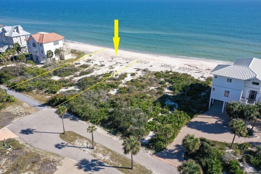 St. George Island Plantation Gulf Front lot. 100' Beach Frontage - Beach Lot for sale in St. George Island, Florida on Beachhouse.com