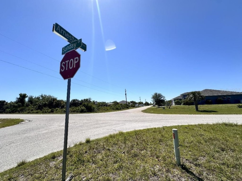 SOUTH GOLF COVE COMMUNITY,  PREMIUM  RESIDENTIAL CORNER LOT - Beach Lot for sale in Port Charlotte, Florida on Beachhouse.com