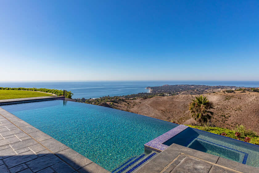 Just completed sweeping ocean view estate in gated community on - Beach Home for sale in Malibu, California on Beachhouse.com