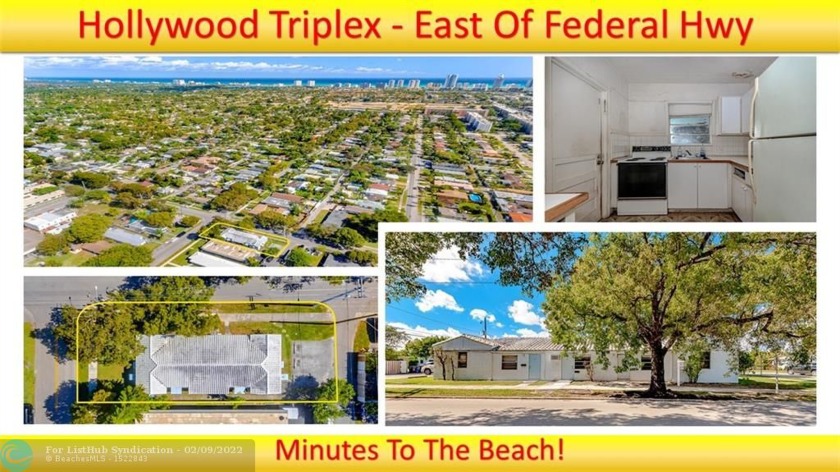 Looking For An Investment Property In An Amazing Location?  Look - Beach Home for sale in Hollywood, Florida on Beachhouse.com