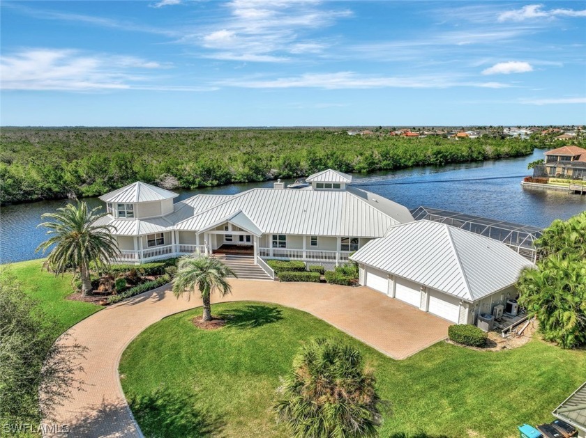 Spectacular preserve views - one of a kind custom home on Gulf - Beach Home for sale in Cape Coral, Florida on Beachhouse.com