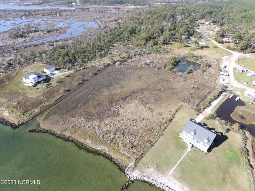 5 acres of land with beautiful water views of Core sound.  Over - Beach Acreage for sale in Sealevel, North Carolina on Beachhouse.com