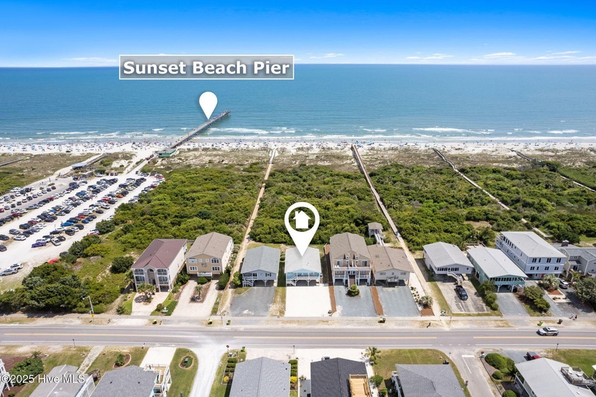 Charming ocean front cottage on the reserved island of Sunset - Beach Home for sale in Sunset Beach, North Carolina on Beachhouse.com