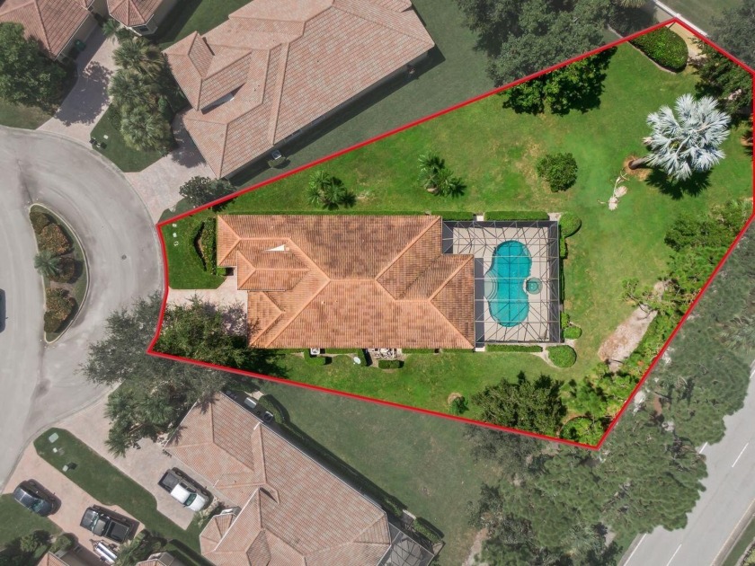 Located on one of the largest lots in The Lakes at PGA Village - Beach Home for sale in Port Saint Lucie, Florida on Beachhouse.com