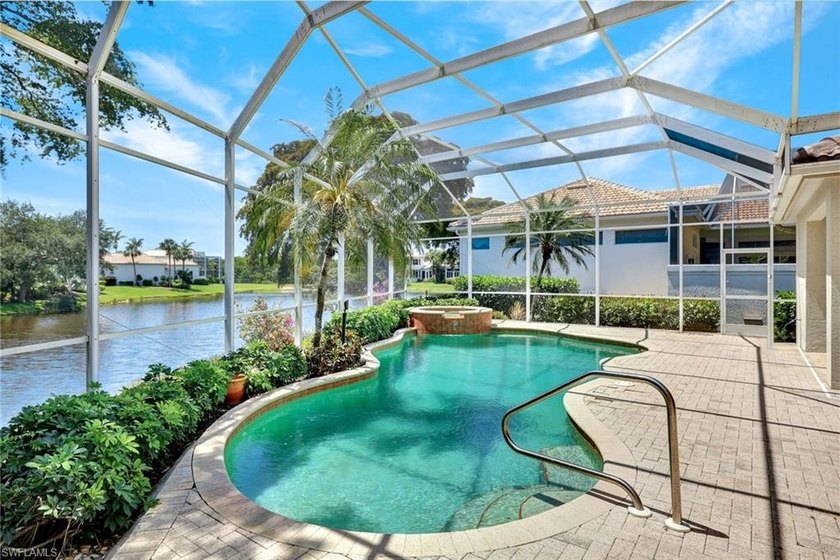 Experience one of the most coveted long lake views in this 3 - Beach Home for sale in Bonita Springs, Florida on Beachhouse.com