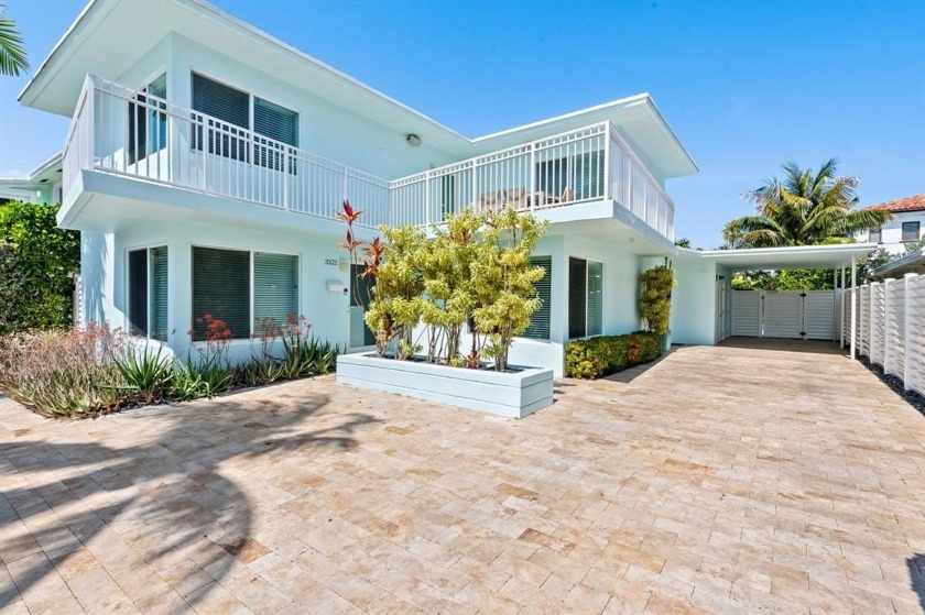 Just four houses from the sand, this turnkey 3-bedroom, 2-bath - Beach Home for sale in Fort Lauderdale, Florida on Beachhouse.com