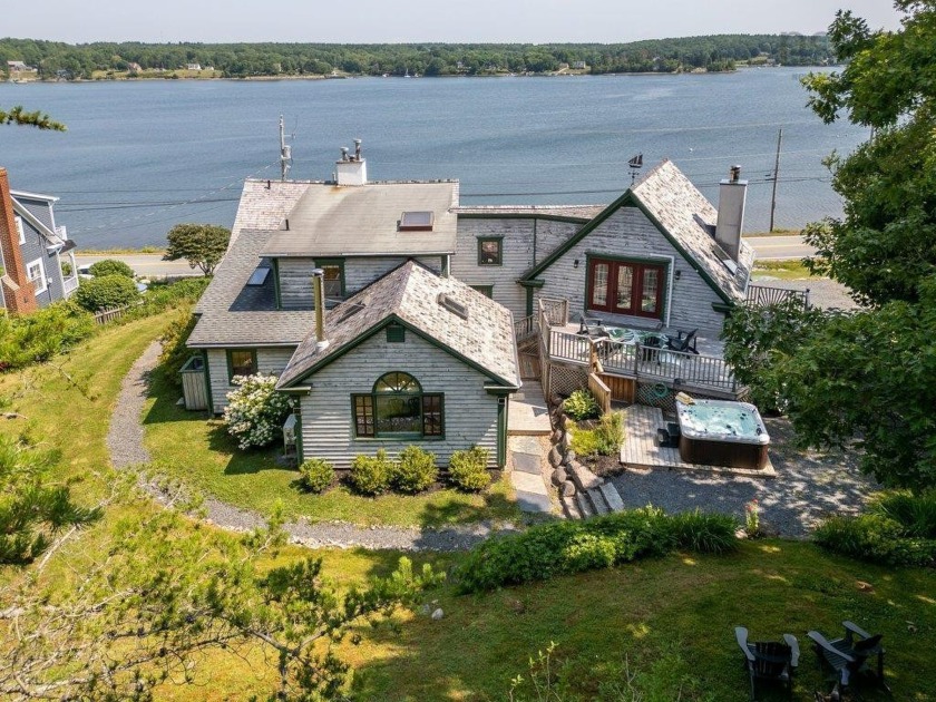 Located a stone's throw from the Town of Mahone Bay, 'Castaway - Beach Home for sale in Mahone Bay,  on Beachhouse.com