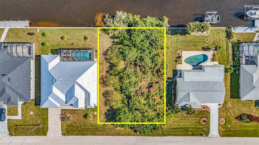 Standard sized WATERFRONT LOT with DIRECT ACCESS to the Myakka - Beach Lot for sale in Port Charlotte, Florida on Beachhouse.com
