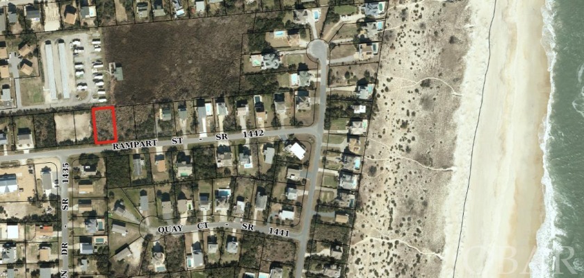 THIS COULD BE THE SITE OF YOUR FUTURE DREAM HOME!! Beautiful - Beach Lot for sale in Salvo, North Carolina on Beachhouse.com