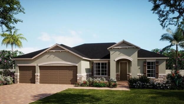 Our beautiful Briella French Country plan includes 4 Bedrooms, 3 - Beach Home for sale in Palm Bay, Florida on Beachhouse.com