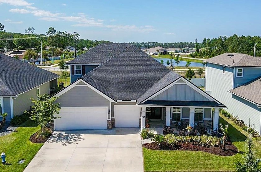 An absolutely stunning home located in the exclusive gated - Beach Home for sale in Palm Coast, Florida on Beachhouse.com