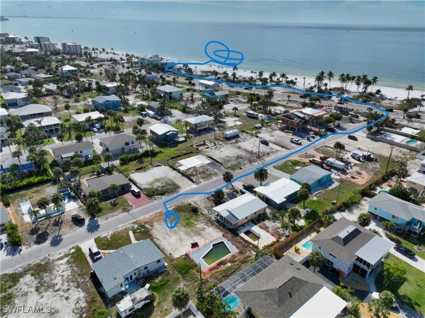 Build your dream home on this desirable single-family pool lot - Beach Lot for sale in Fort Myers Beach, Florida on Beachhouse.com