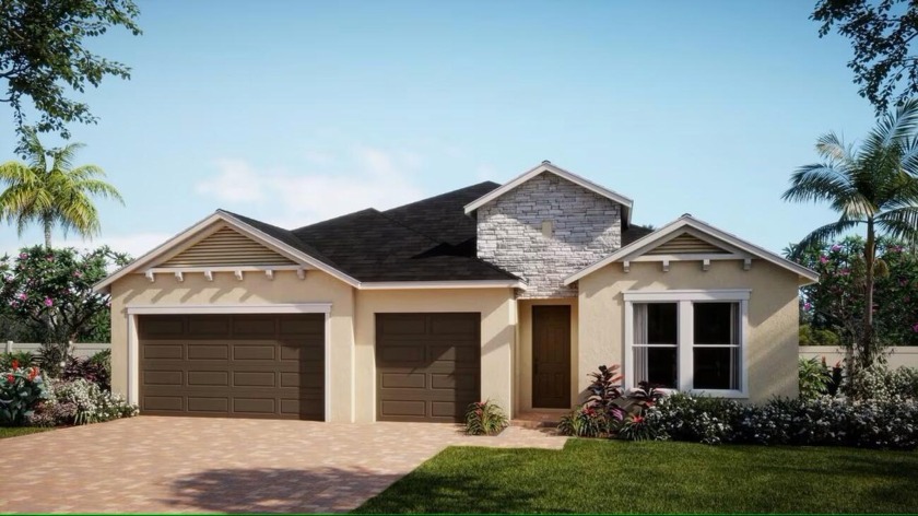 Our beautiful Oakton French Country plan features an - Beach Home for sale in Palm Bay, Florida on Beachhouse.com