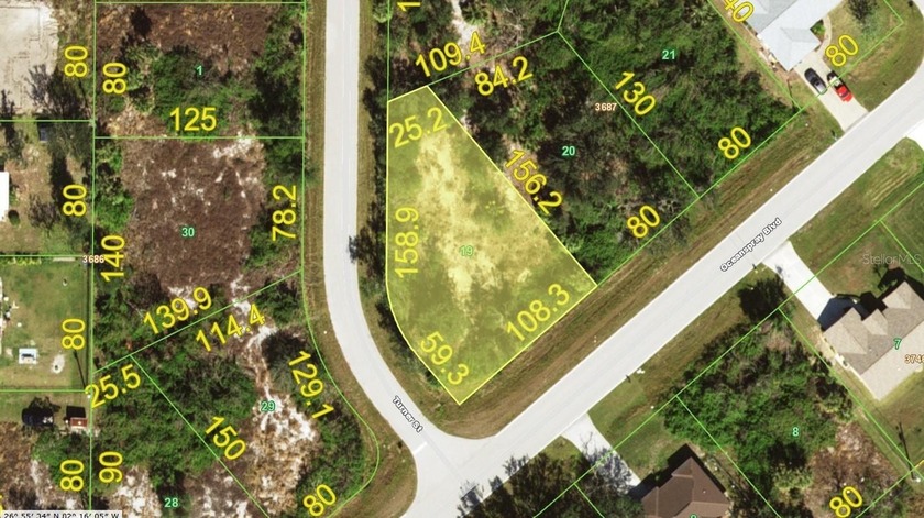 This beautiful, oversized corner lot with city water is in the - Beach Lot for sale in Englewood, Florida on Beachhouse.com