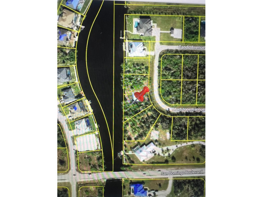 GULF ACCESS and sailboat accessible. End of the Canal lot! NO - Beach Lot for sale in Port Charlotte, Florida on Beachhouse.com