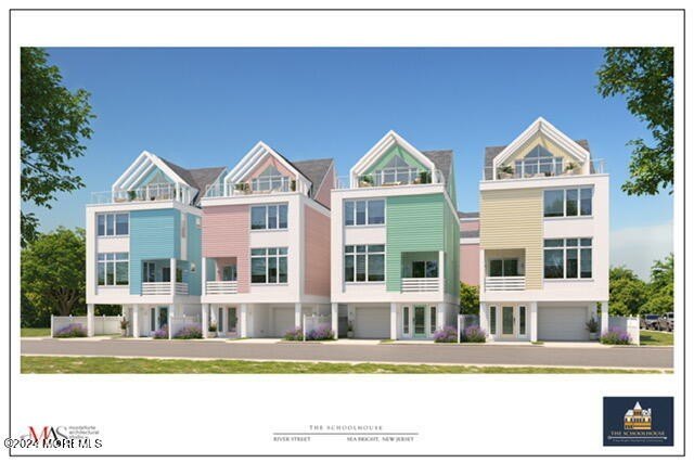 Welcome to this beautiful Cambridge Custom Homes residence that - Beach Home for sale in Sea Bright, New Jersey on Beachhouse.com