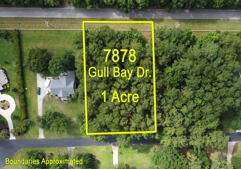 BULLS BAY OVERLOOK - Beautiful 1 acre lot in gated Intracoastal - Beach Lot for sale in Awendaw, South Carolina on Beachhouse.com