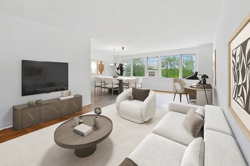 Perched high on a hill with ten eastern-facing windows, this - Beach Condo for sale in Bronx, New York on Beachhouse.com