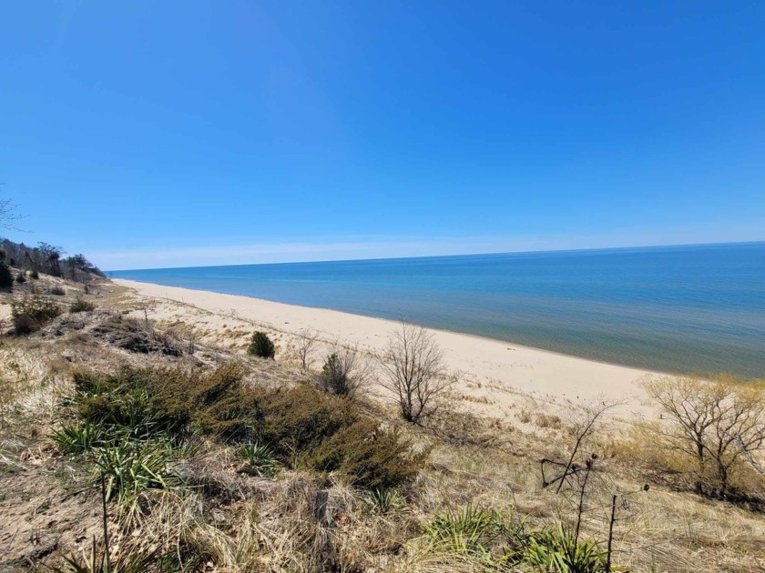 210 feet of Lake Michigan frontage located at the end of a - Beach Lot for sale in Montague, Michigan on Beachhouse.com