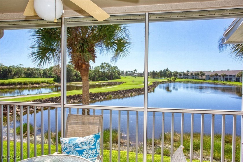 Top-Floor Veranda with Spectacular Golf & Lake Views. Relax and - Beach Condo for sale in Fort Myers, Florida on Beachhouse.com