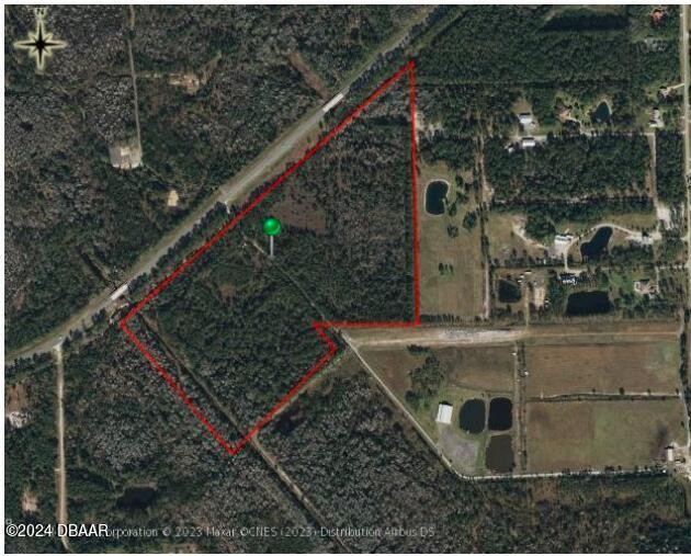 Beautiful 47 acre parcel with 2406' frontage on the south side - Beach Lot for sale in Ormond Beach, Florida on Beachhouse.com