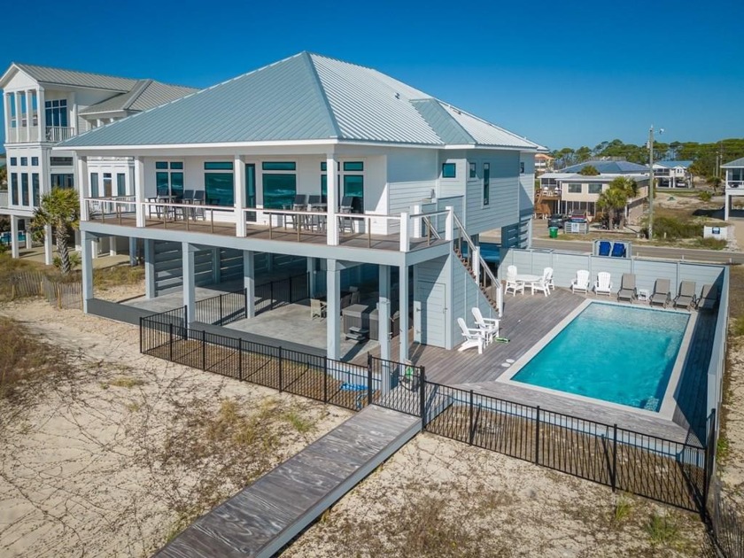 New luxury 6 bed / 6 and  bath Gulf front home custom built for - Beach Home for sale in St. George Island, Florida on Beachhouse.com