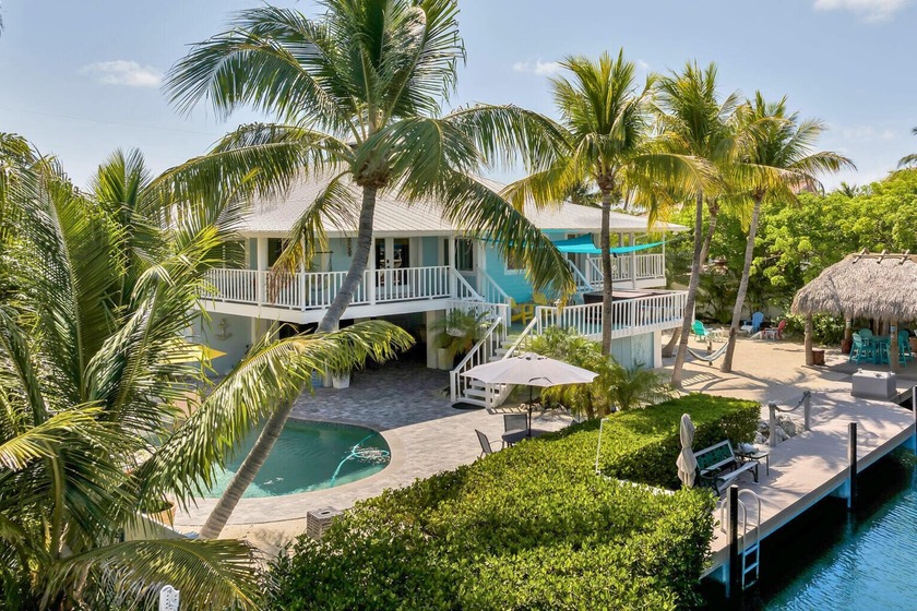 Just four homes from open water, this elevated Keys retreat - Beach Home for sale in Marathon, Florida on Beachhouse.com