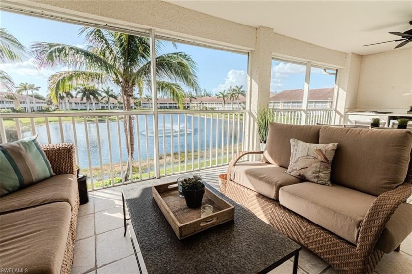 Enjoy a beautiful sunset with this SW exposure lake and fountain - Beach Condo for sale in Naples, Florida on Beachhouse.com