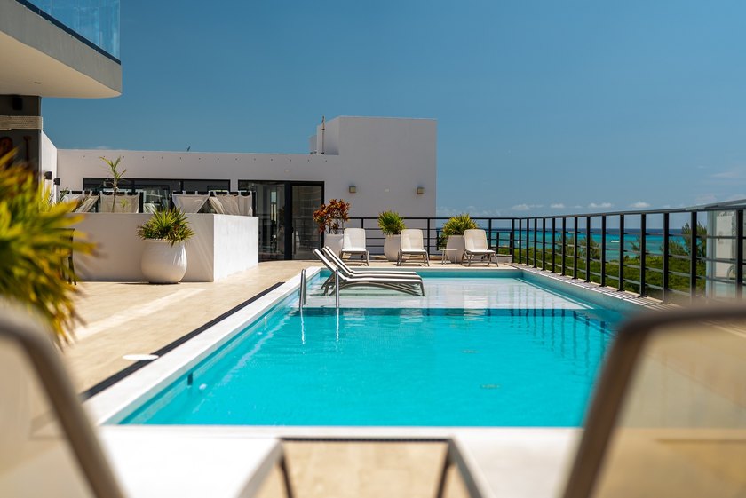 Fully Furnished 2 bedr Condo in prime area of downtown Playa del - Beach Home for sale in Playa Del Carmen,  on Beachhouse.com