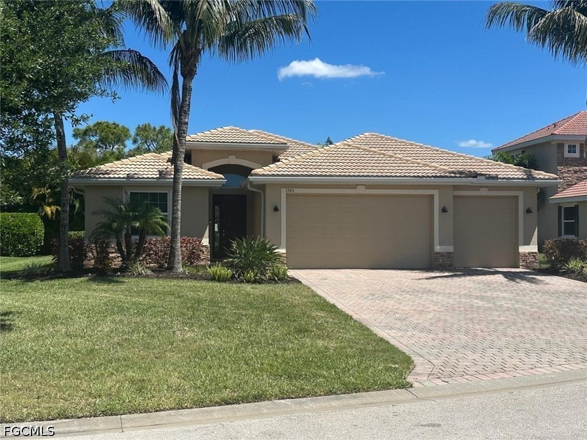 Gulf access Pool home built in 2017 with 3BR + den, 2BA on - Beach Home for sale in North Fort Myers, Florida on Beachhouse.com