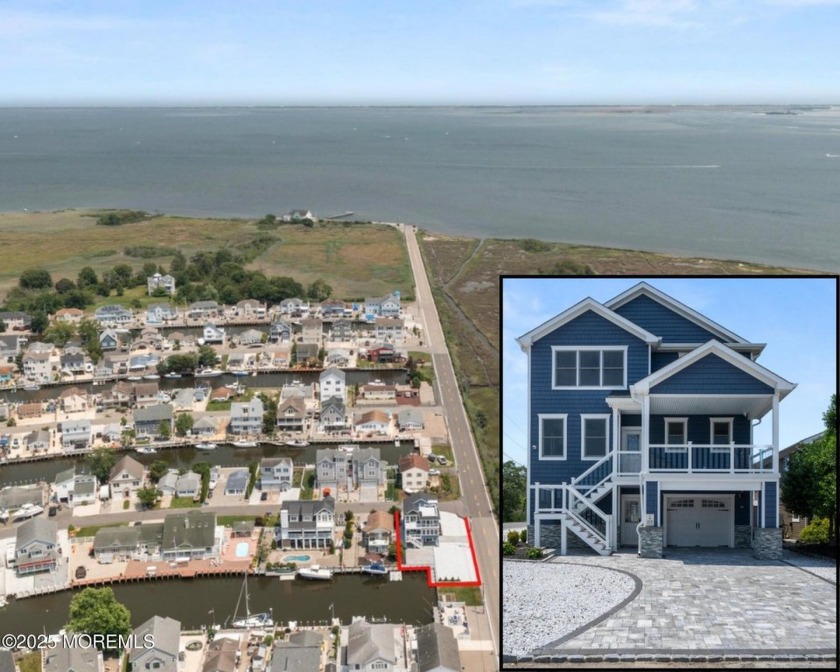 The epitome of a modern coastal New Construction waterfront home - Beach Home for sale in Waretown, New Jersey on Beachhouse.com