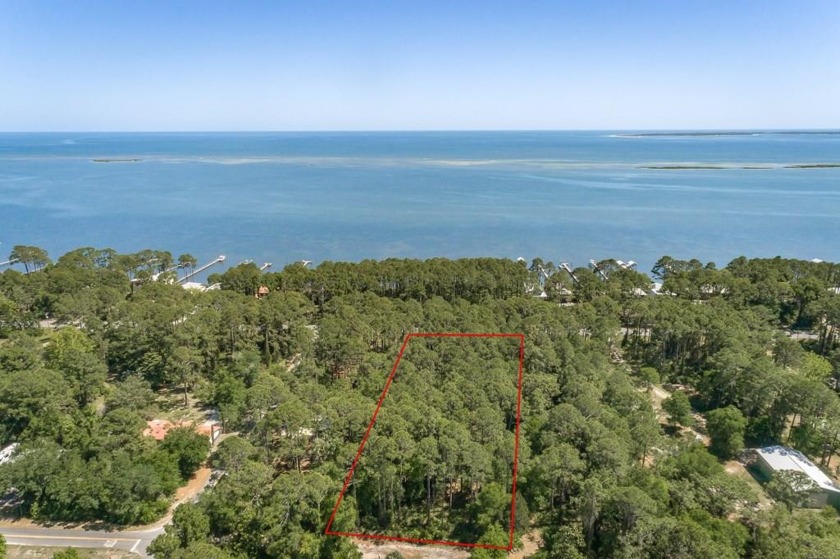 Beautiful bay views of St. George Sound. Three lots being sold - Beach Lot for sale in Carabelle, Florida on Beachhouse.com