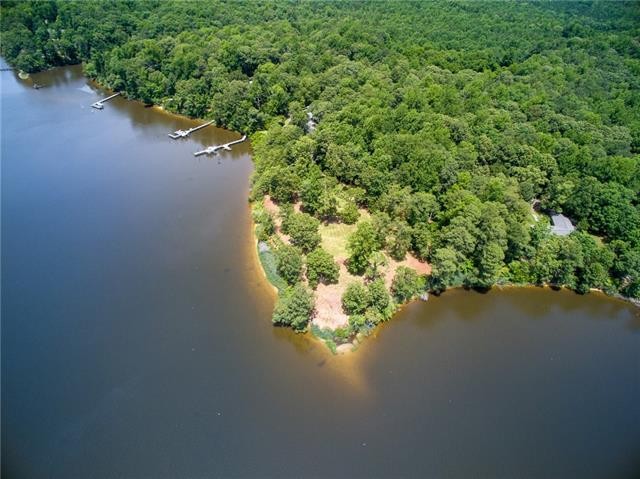 Wrap-around water views and deep water make this point of land - Beach Lot for sale in Lancaster, Virginia on Beachhouse.com