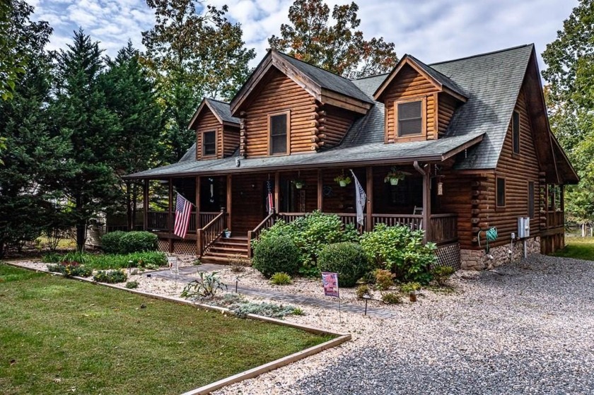 Log Cabin on the water!  Located on Hacks Creek in a small - Beach Home for sale in Heathsville, Virginia on Beachhouse.com