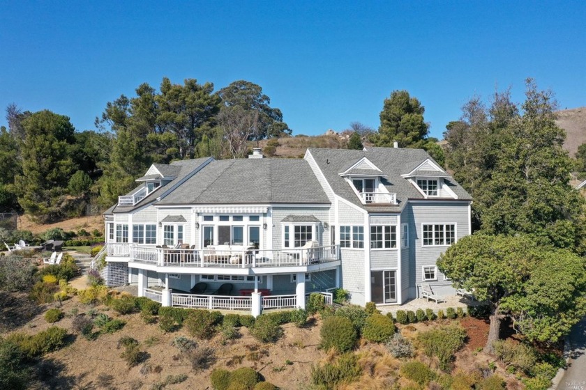 Stunning Cape Cod style home with spectacular views of the City - Beach Home for sale in Tiburon, California on Beachhouse.com