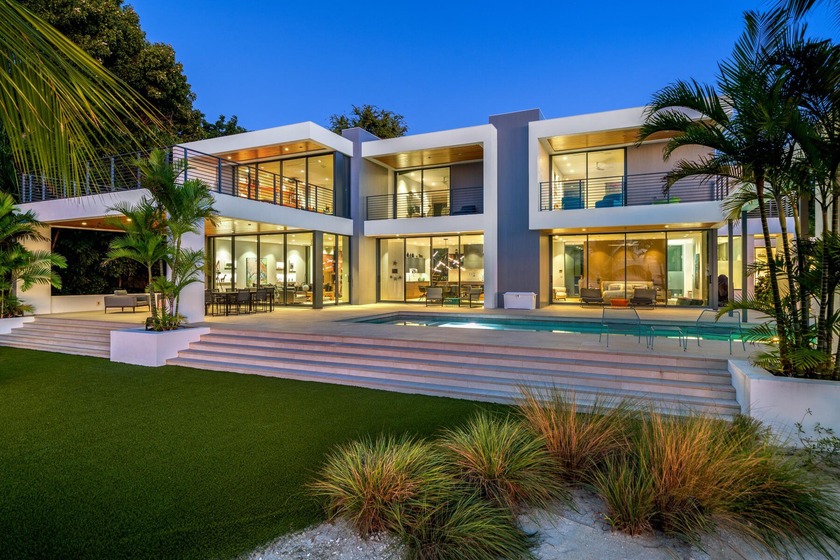 Situated bayfront on an expansive 1.27-acre parcel, this - Beach Home for sale in Upper Matecumbe Key, Florida on Beachhouse.com