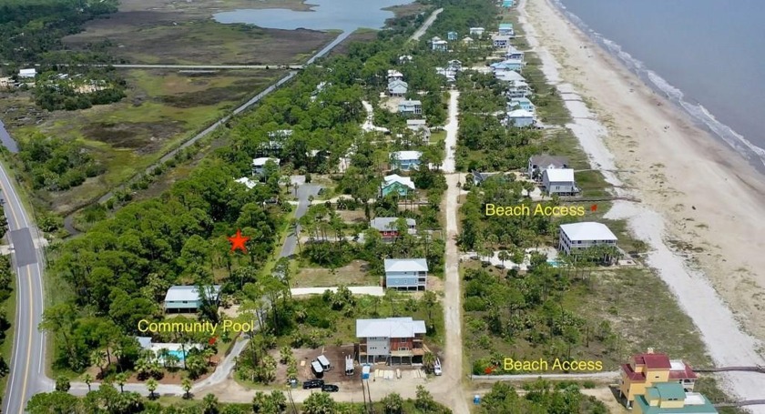 RARE opportunity to own a GULF VIEW lot in the charming - Beach Lot for sale in Cape San Blas, Florida on Beachhouse.com