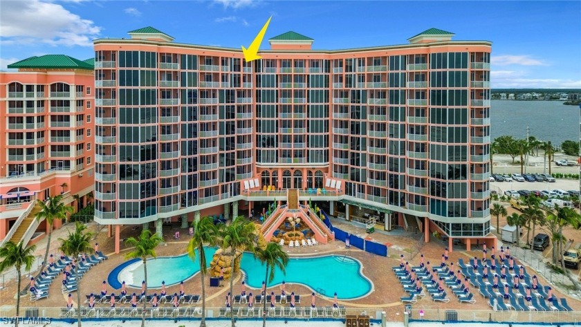 This TOP FLOOR unit boasts a private screened balcony - Beach Condo for sale in Fort Myers Beach, Florida on Beachhouse.com