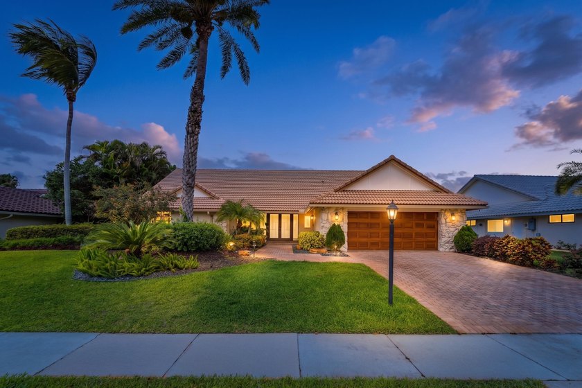 Perfectly situated on a private, tranquil lot just a short walk - Beach Home for sale in Delray Beach, Florida on Beachhouse.com