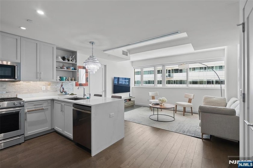 Welcome to Residence 508 at Avora a south-facing 2-bedroom - Beach Home for sale in Weehawken, New Jersey on Beachhouse.com