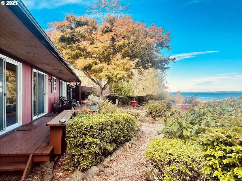 Private home with just over an acre on Wilapa Bay. Views from - Beach Home for sale in Ocean Park, Washington on Beachhouse.com