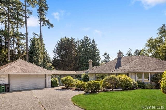 Immaculate reimagined One Level residence privately situated on - Beach Home for sale in Saanich,  on Beachhouse.com