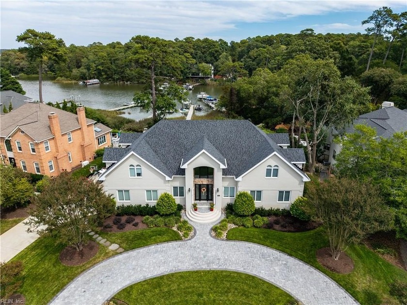 Perfectly positioned above a scenic deep-water cove with - Beach Home for sale in Virginia Beach, Virginia on Beachhouse.com