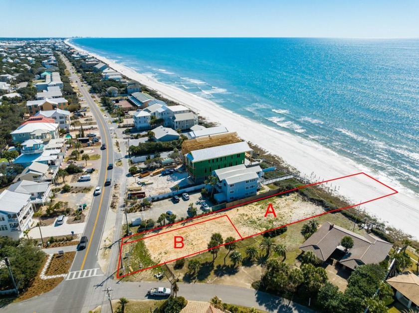 Prime Gulf front lot located on the east end of 30A! This lot is - Beach Lot for sale in Inlet Beach, Florida on Beachhouse.com