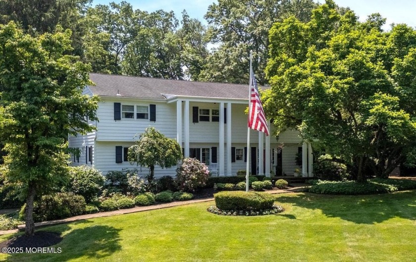 Quintessential Rumson Colonial with exceptional curb appeal set - Beach Home for sale in Rumson, New Jersey on Beachhouse.com