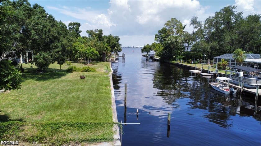 Rare direct Gulf access opportunity on an oversized 1/2 acre lot - Beach Home for sale in North Fort Myers, Florida on Beachhouse.com